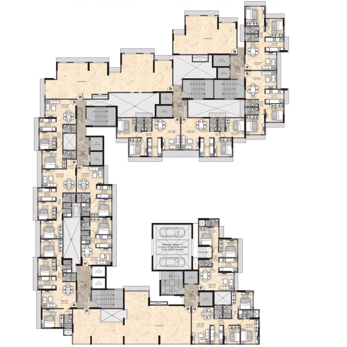 Paranjape-Athena-Floor-Plan-7th-Refugee
